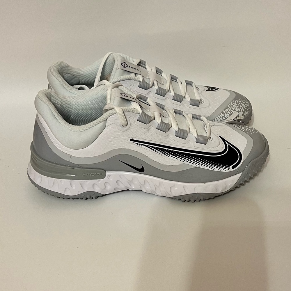 Nike Alpha Huarache Elite 4 Men’s Baseball Turf Shoes FD2743-100 Various Sizes